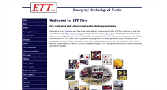 Desktop Screenshot of ettfire.com