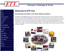 Tablet Screenshot of ettfire.com